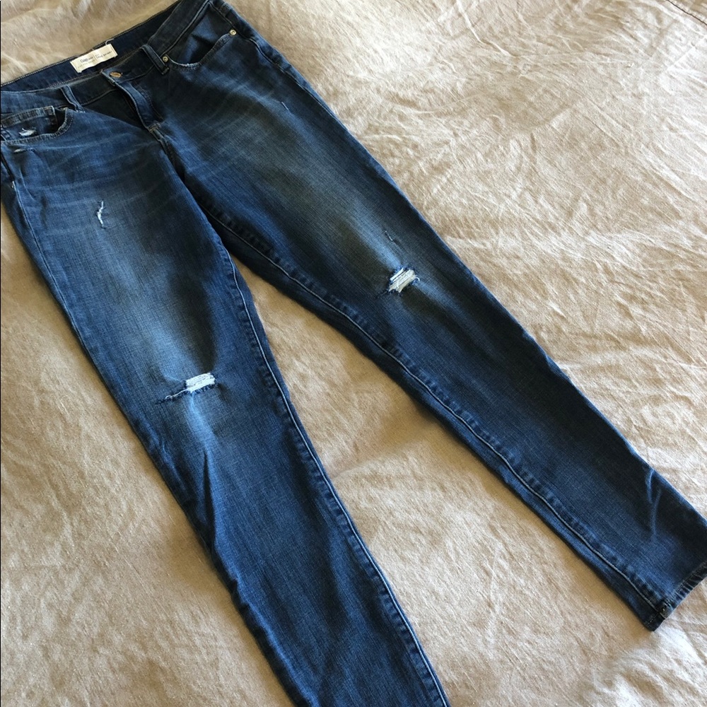 Medium Wash Gap Skinny Jeans